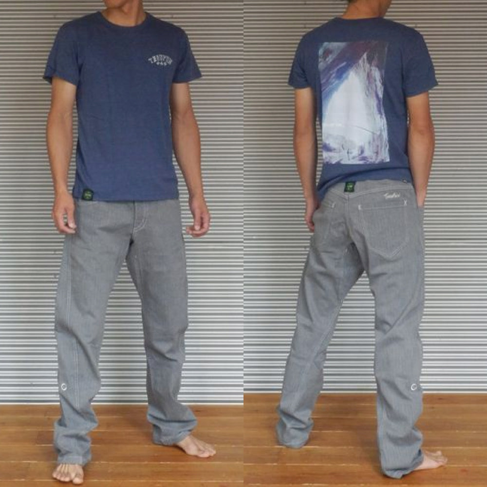 THOUFUN ×CXM チョークバケット【PORTE】 グレーへリンボン ×オレンジ