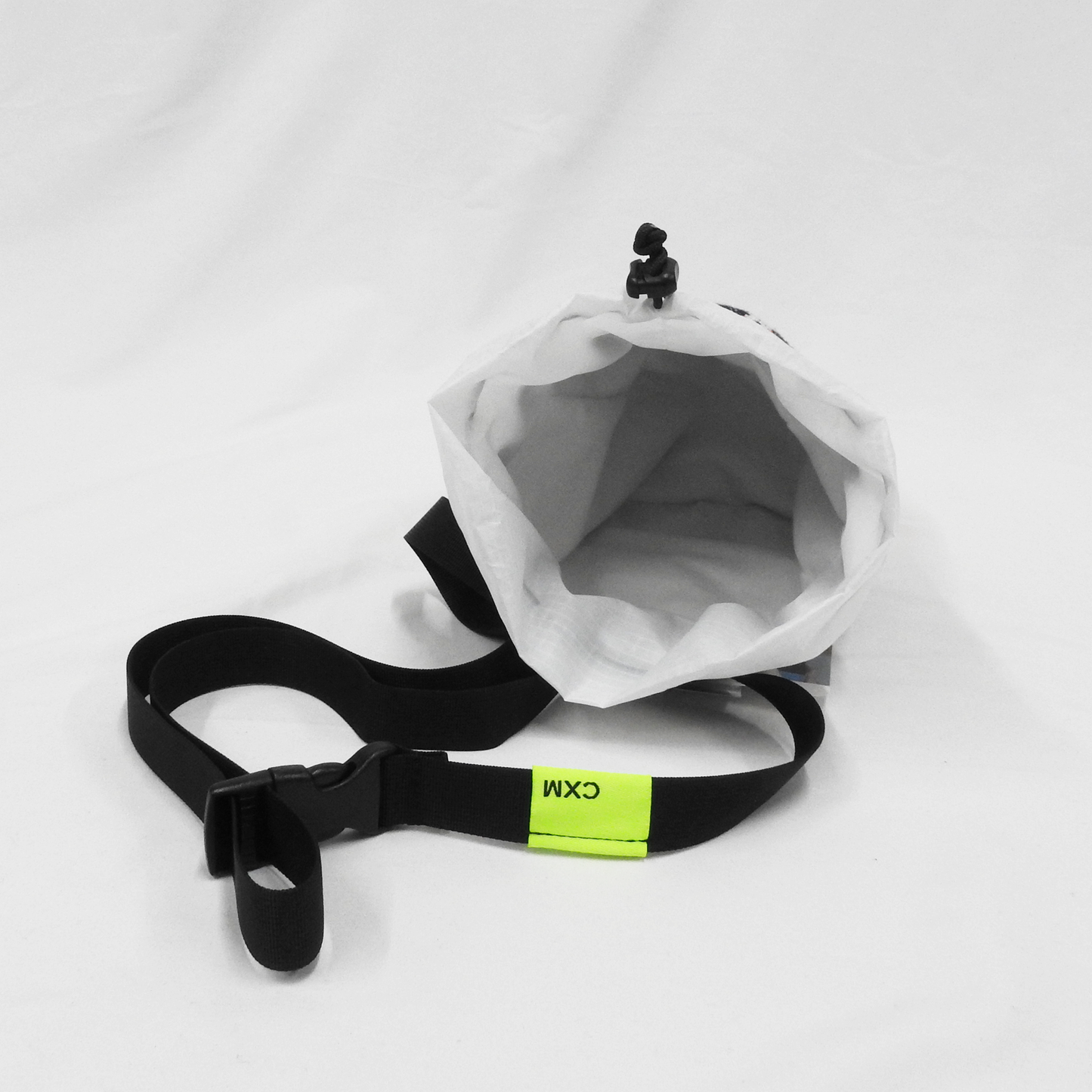 THOUFUN ×CXM Chalk bag with belt 【LAPOCHE】　ネイビーパームJQ×ネオンオレンジ