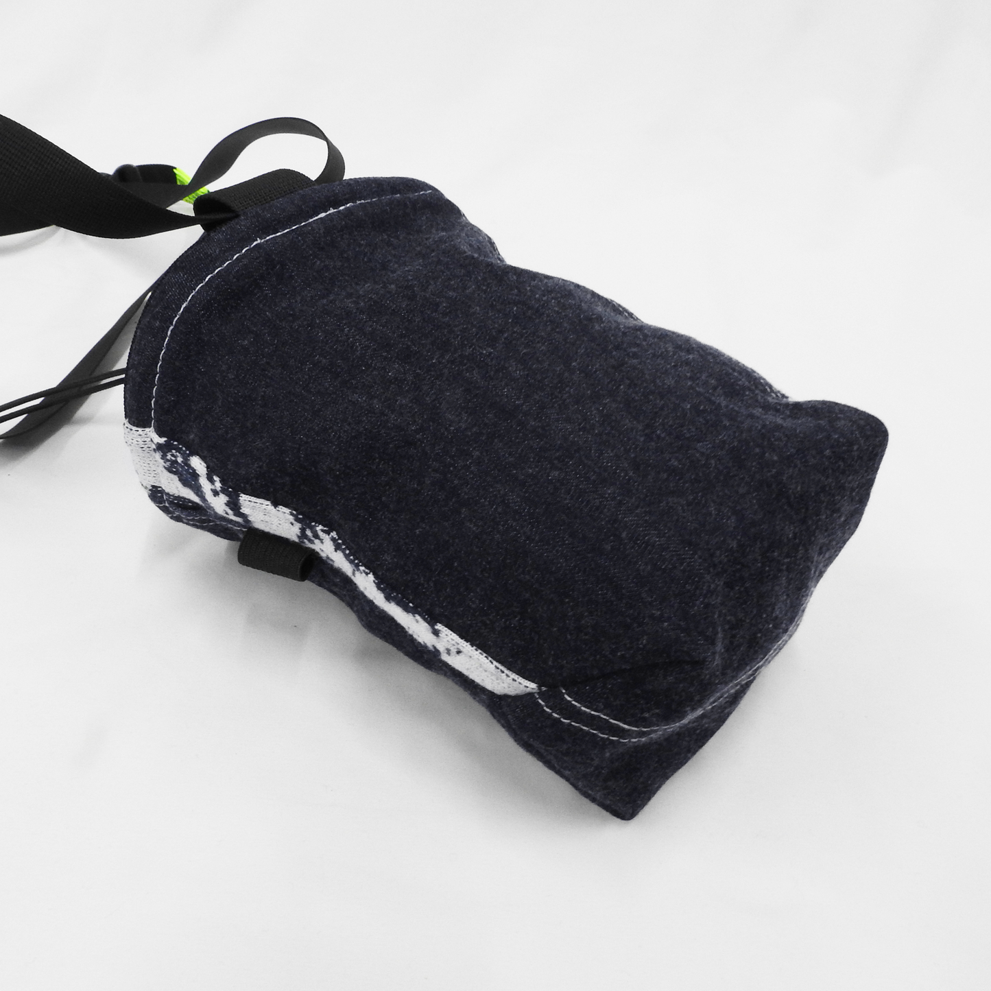 THOUFUN ×CXM Chalk bag with belt 【LAPOCHE】　ネイビーパームJQ×ホワイト