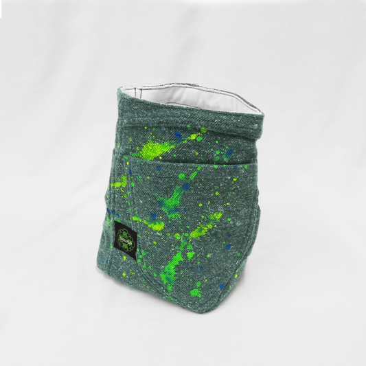 THOUFUN ×　CXM　チョークバケット【PORTE】　グリーンネップ ×ネオングリーン